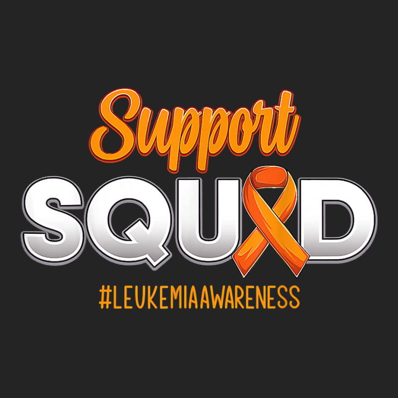 Support Squad Leukemia Awareness Warrior Fight For Men Women T Shirt 3/4 Sleeve Shirt | Artistshot