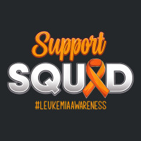 Support Squad Leukemia Awareness Warrior Fight For Men Women T Shirt Crewneck Sweatshirt | Artistshot