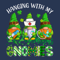 St Patricks Day Hanging With My Gnomies Nurse Stethoscope T Shirt Men Denim Jacket | Artistshot