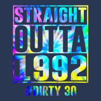 Straight Outta 1992 Dirty Thirty Funny 30th Birthday Gift T Shirt Men Denim Jacket | Artistshot