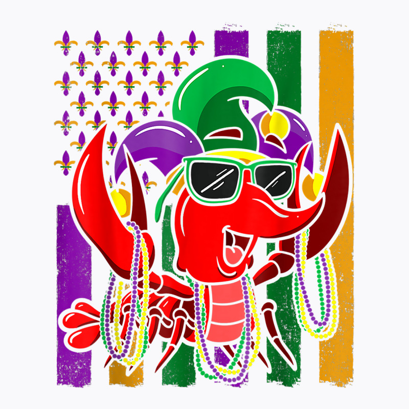 Vintage Crawfish Mardi Gras Costume Carnival Celebration T Shirt T-shirt | Artistshot