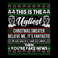 Trump Ugly Christmas Sweater Pocket T-shirt | Artistshot