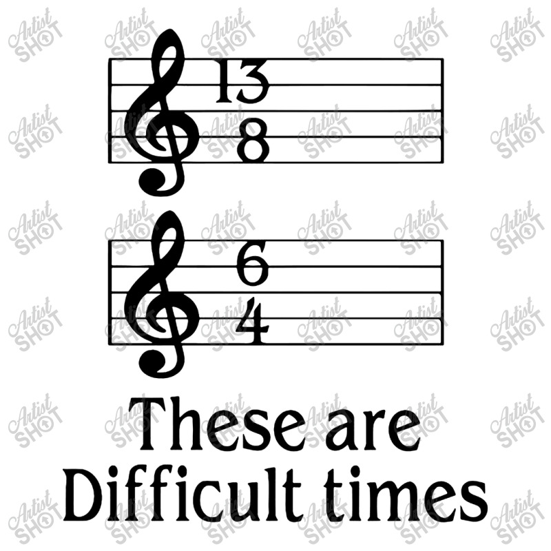 Music There Are Difficult Times Men's T-shirt Pajama Set by Gotthis Tees | Artistshot