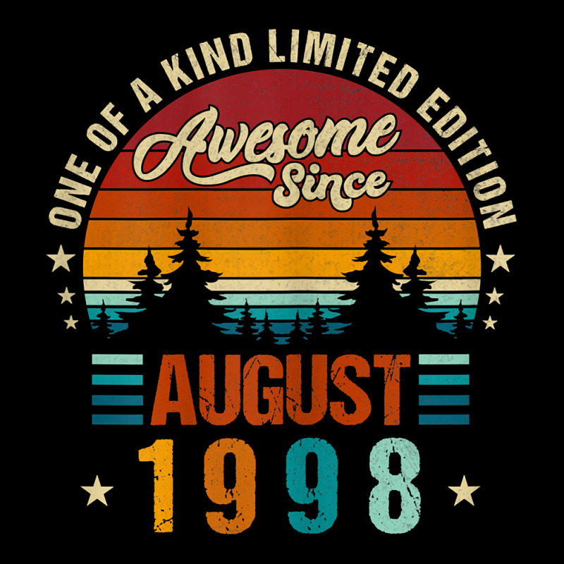 Womens Vintage 1998 Awesome Since August 1998 Limited Edition 24th T S Long Sleeve Shirts | Artistshot