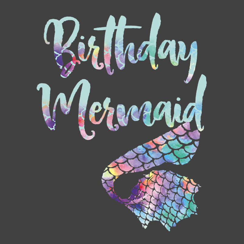 Birthday Mermaid Shirt T Shirt Vintage T-shirt | Artistshot