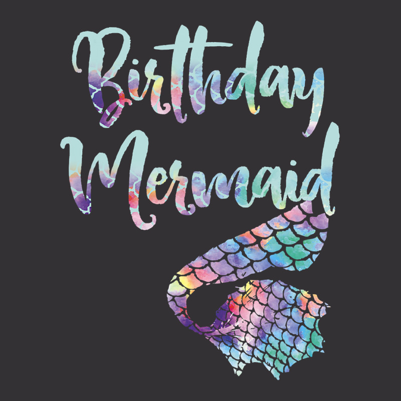 Birthday Mermaid Shirt T Shirt Vintage Hoodie And Short Set | Artistshot