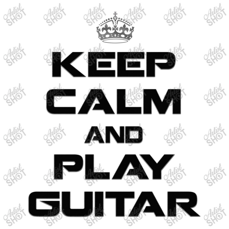 Keep Calm Slide Guitar Maternity Scoop Neck T-shirt | Artistshot