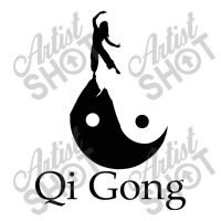 Black Silhouette Art Of Qigong 3/4 Sleeve Shirt | Artistshot