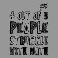 4 Out Of 3 People Struggle With Math For Light Women's V-neck T-shirt | Artistshot