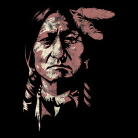 Sitting Bull Native American Chief Indian Warrior Men Women V-neck Tee | Artistshot