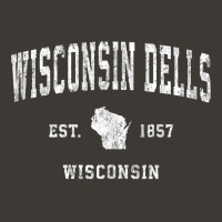 Wisconsin Dells Wisconsin Wi Vintage Athletic Sports Design Tank Top Bucket Hat | Artistshot