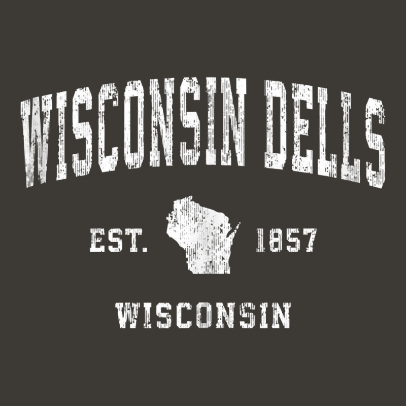 Wisconsin Dells Wisconsin Wi Vintage Athletic Sports Design Tank Top Bucket Hat | Artistshot