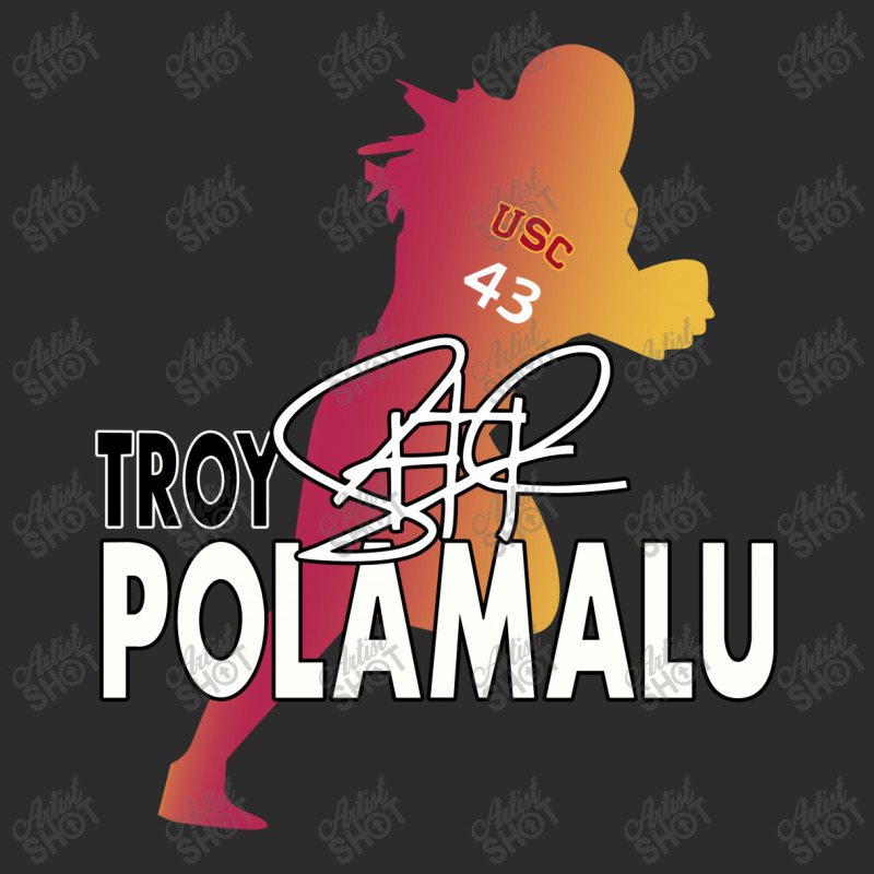 Troy Polamalu Silhouette Exclusive T-shirt by Kizaide | Artistshot