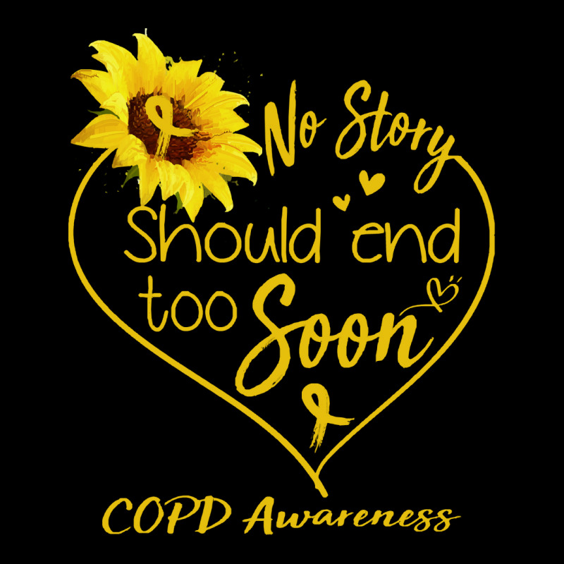 Copd Awareness T  Shirt C O P D Awareness No Story Should End Too Soon Adjustable Cap by thaddeuscassin860 | Artistshot