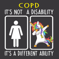 Copd Awareness T  Shirt C O P D It's Not A Disability It's A Different Ladies Curvy T-shirt | Artistshot