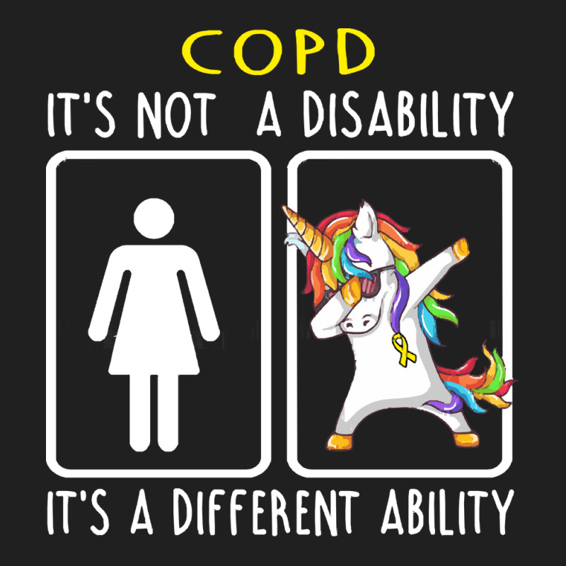 Copd Awareness T  Shirt C O P D It's Not A Disability It's A Different Ladies Polo Shirt by thaddeuscassin860 | Artistshot