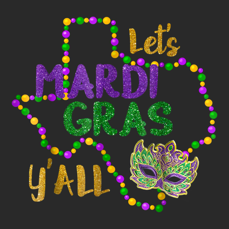 Love Mardi Gras 2022 Y'all Galveston Fun Cute Beads And Mask Long Slee Toddler T-shirt by tognifx | Artistshot