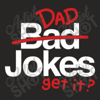 Bad Dad Ladies Fitted T-shirt | Artistshot