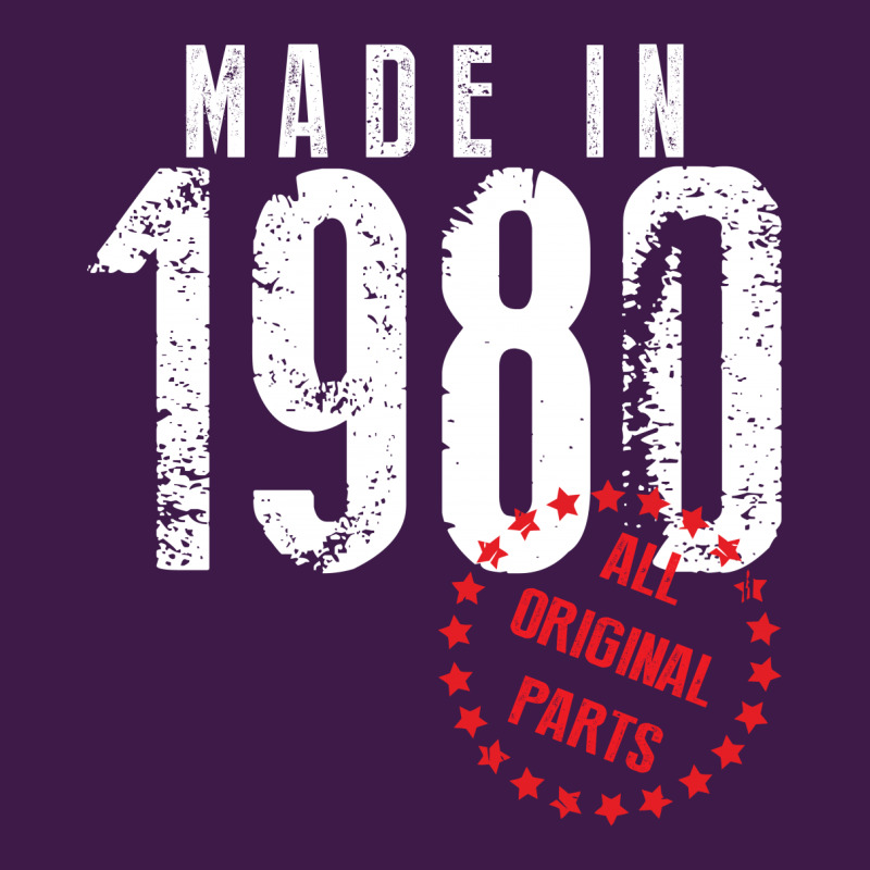 Made In 1980 All Original Parts Classic T-shirt | Artistshot