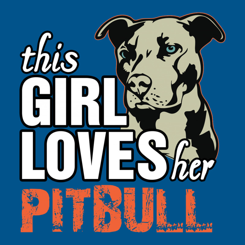 This Girl Loves Pitbull Classic T-shirt by tshiart | Artistshot