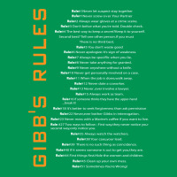 Gibbs's Rules Classic T-shirt | Artistshot