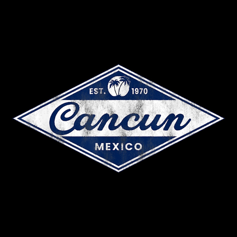 Vintage Cancun Palm Trees Retro 70s Surfer Mexican Vacation T Shirt ...