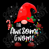 The Awesome Gnome Christmas Lights Matching Family Pajamas T Shirt Women's V-neck T-shirt | Artistshot