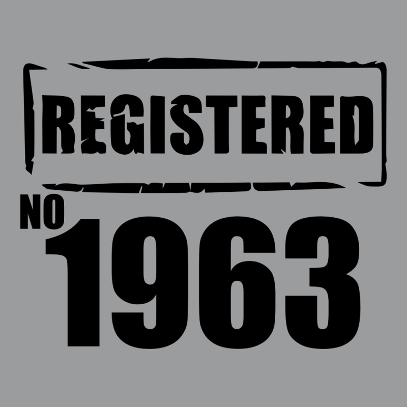 Registered No 1963 Classic T-shirt | Artistshot