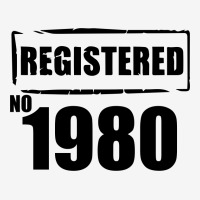 Registered No 1980 Classic T-shirt | Artistshot