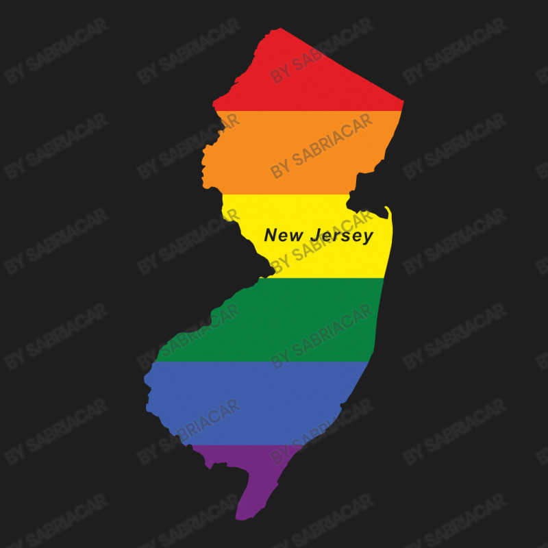 New Jersey Rainbow Flag Classic T-shirt | Artistshot