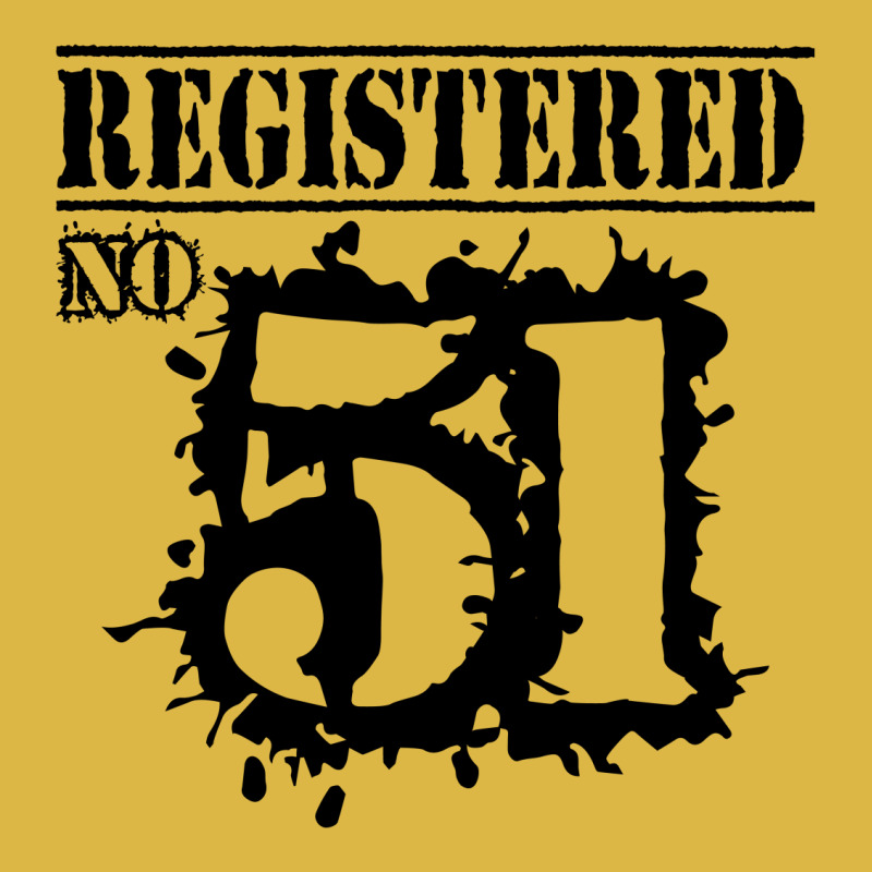 Registered No 51 Classic T-shirt | Artistshot