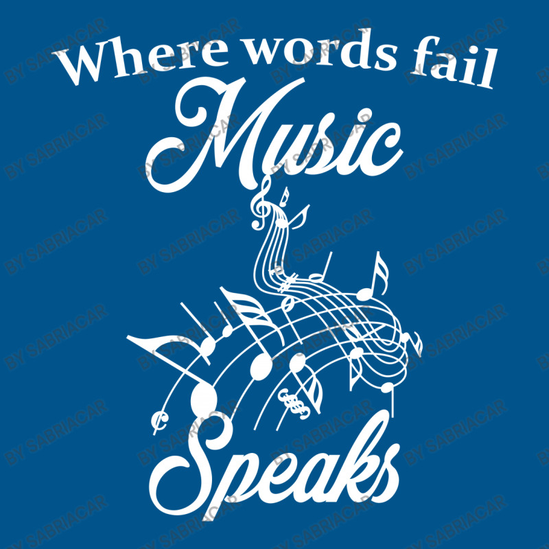 When Words Fail Music Speaks Classic T-shirt by SabriAcar | Artistshot