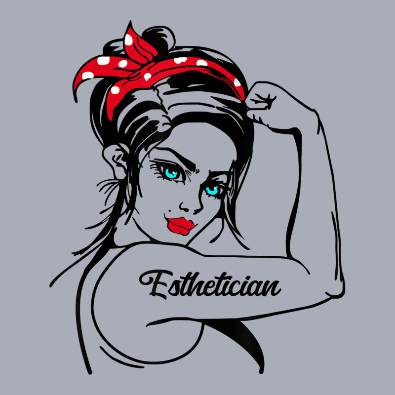 Esthetician Rosie The Riveter Pin Up T Shirt Tank Dress | Artistshot