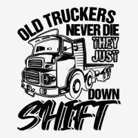 Truck Trucker Old Truckers Never Die Truck Driver 65 Driver Truckin Adjustable Cap | Artistshot