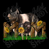 Western Mom With Hampshire Pig And Baby Pig Legging | Artistshot