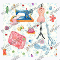 Seamless Pattern Of Fabric, Sewing Machine, Thread, Dummy, Embroidery, T-shirt | Artistshot