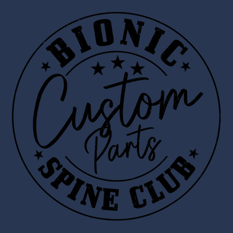 Back Surgery Bionic Custom Parts Spine Club Recovery T Shirt Ladies Denim Jacket by nguyennhung | Artistshot