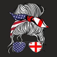 American Georgian Patriot Flag Women Girl Georgia Grown T Shirt Ladies Fitted T-shirt | Artistshot