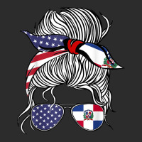 American Dominican Republic Patriot Flag Women Girl Grown T Shirt Exclusive T-shirt | Artistshot