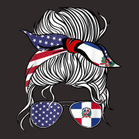 American Dominican Republic Patriot Flag Women Girl Grown T Shirt Racerback Tank | Artistshot