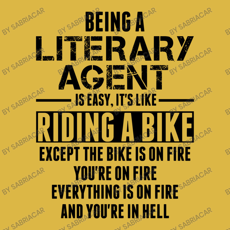 Being A Literary Agent Is Like Riding A Bike Classic T-shirt by SabriAcar | Artistshot