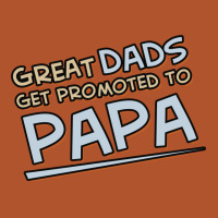 Great Dads Get Promoted To Papa Vintage Cap | Artistshot