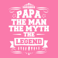 Papa The Man The Myth The Legend Vintage Cap | Artistshot