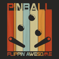 Pinball Funny Retro Vintage Arcade Game Machine Lover Gift T Shirt Ladies Fitted T-shirt | Artistshot