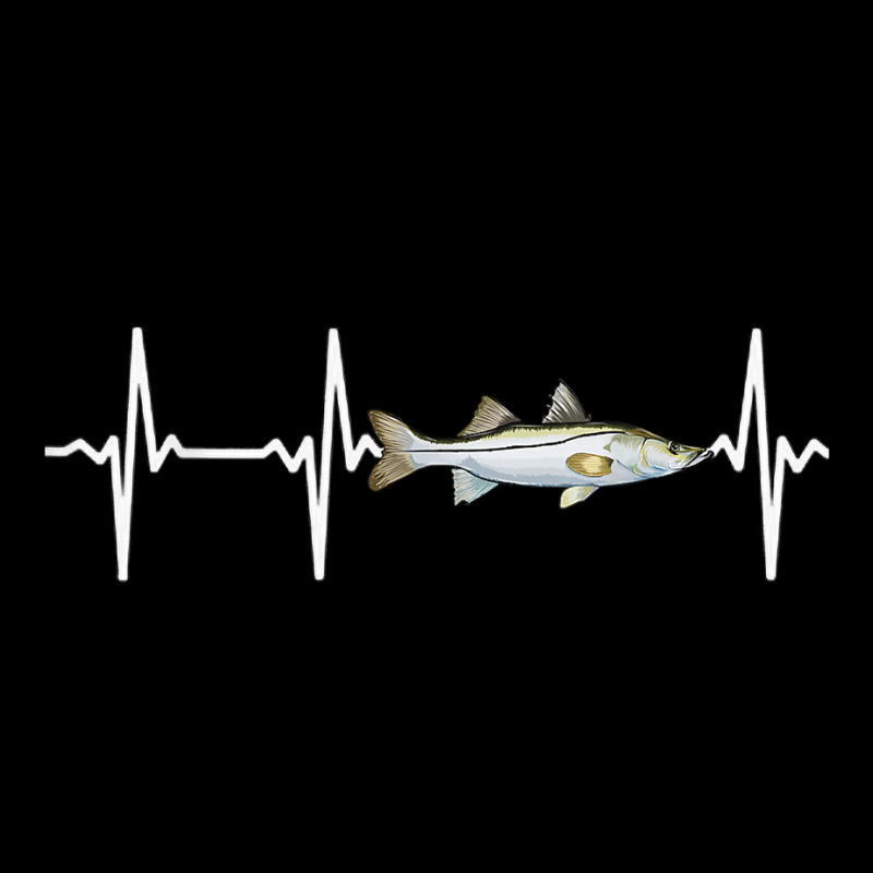 Snook Heartbeat For Saltwater Fish Fishing Lovers T Shirt Lightweight Hoodie by CrespinoEllawyn | Artistshot