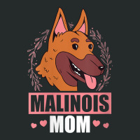 Womens Malinois Mom Dog Owner Belgian Malinois V Neck T Shirt Women's Triblend Scoop T-shirt | Artistshot