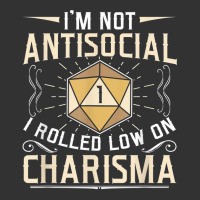 I'm Not Antisocial I Rolled Low On Charisma Rpg Gamer T Shirt Baby Bodysuit | Artistshot