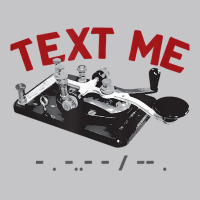 Text Me  Morse Code Key  Ham Radio T Shirt Baby Bodysuit | Artistshot