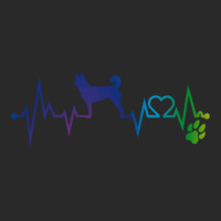 Canaan Dog T Shirtcanaan Dog  Colorful Heartbeat, Heart & Dog Paw T Sh Toddler T-shirt | Artistshot