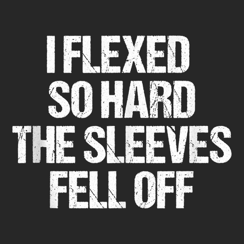 I Flexed So Hard Sleeves Fell Off Funny Lifting Workout Gym Tank Top Men's T-shirt Pajama Set | Artistshot